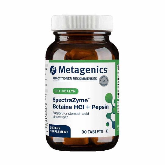 SpectraZyme Betaine HCL + Pepsin, MGS